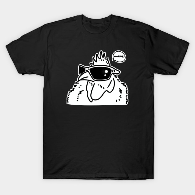Coolest rooster ever T-Shirt by Pipopppa